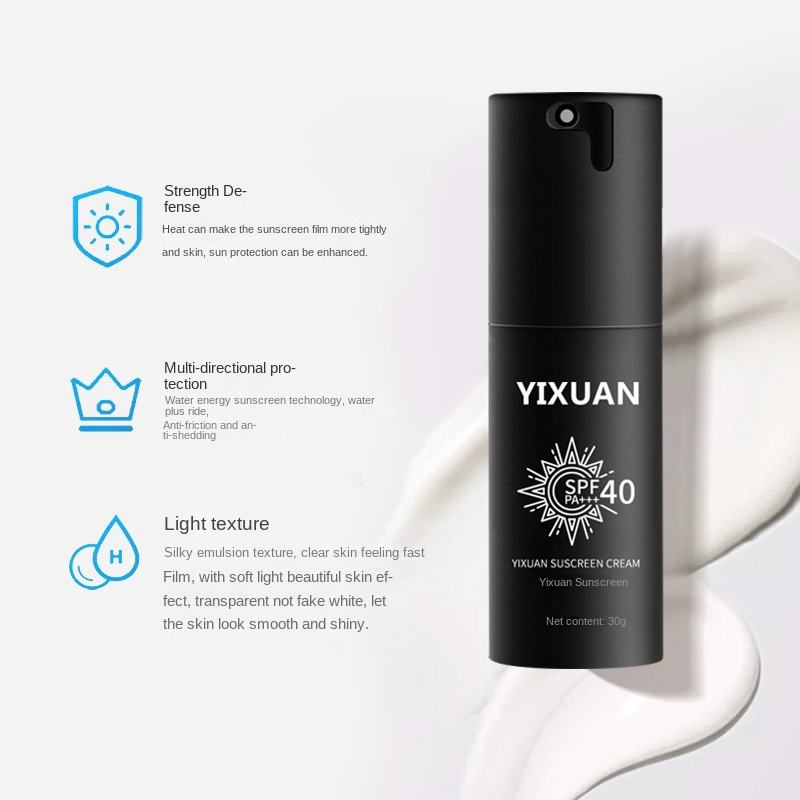 Yixuan Sunscreen and Primer provides effective sun protection for 8 hours and is water-resistant.