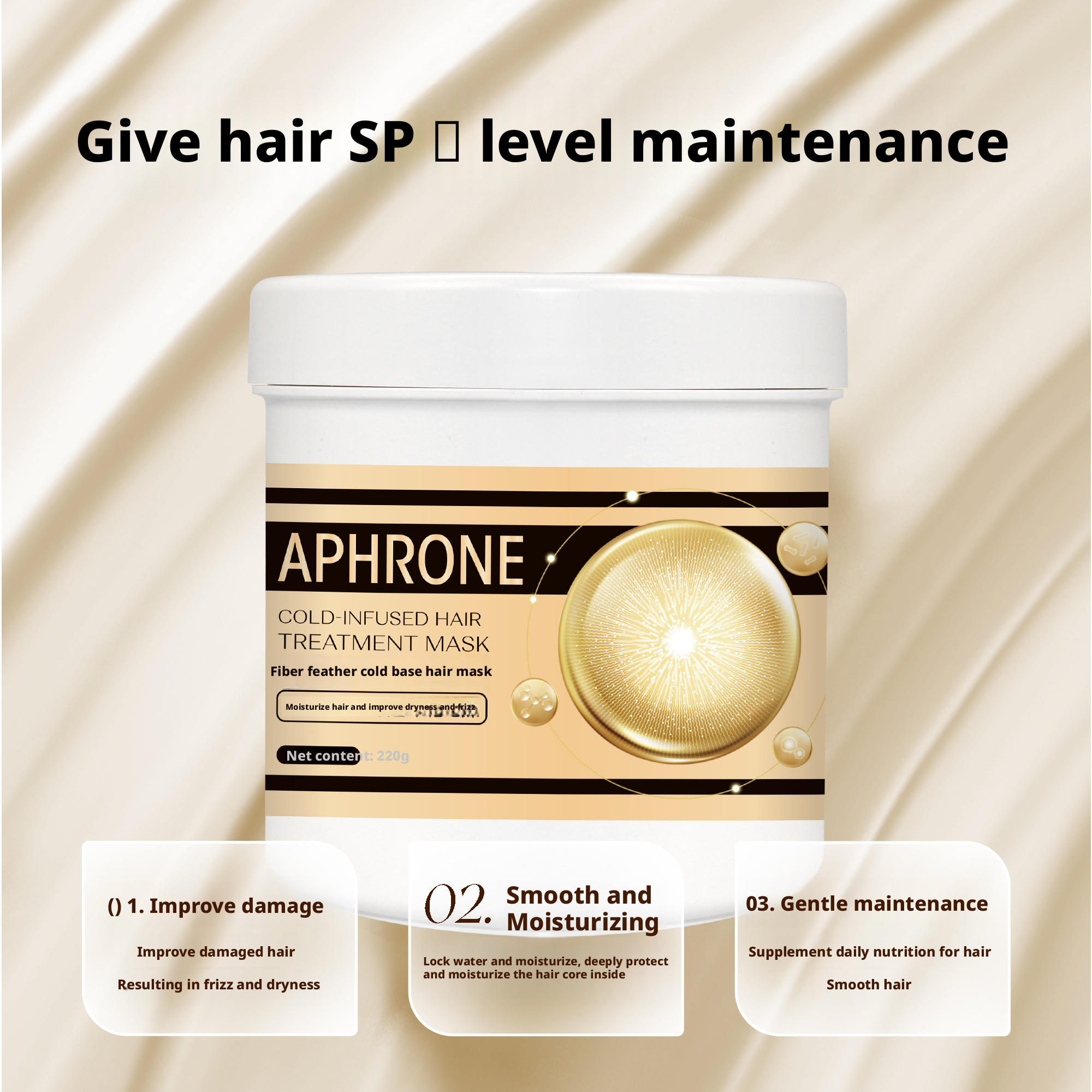 Xianyu Cold Base Hair Mask Steam-Free Repair for Frizz and Smoothness