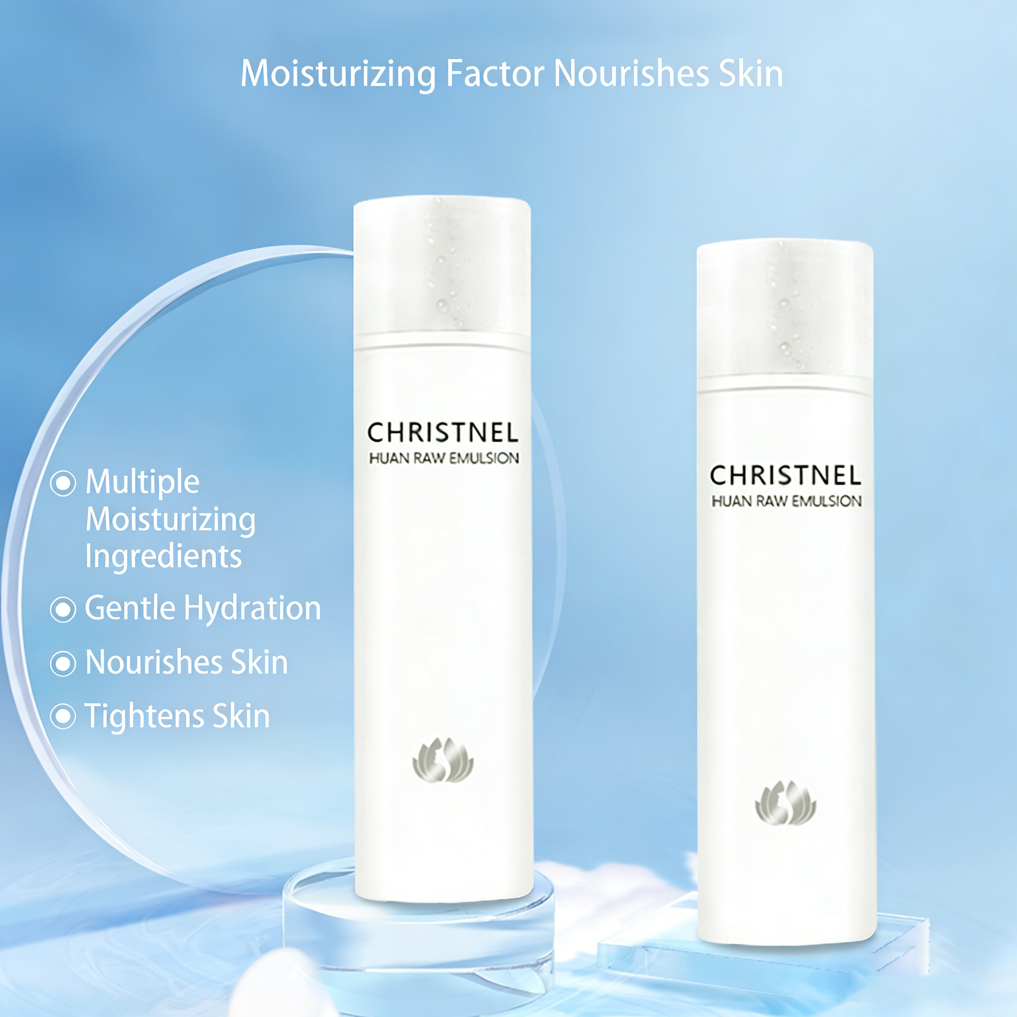 Christine Lian Snow Radiance Lotion - Moisturizes Skin and Minimizes Pores