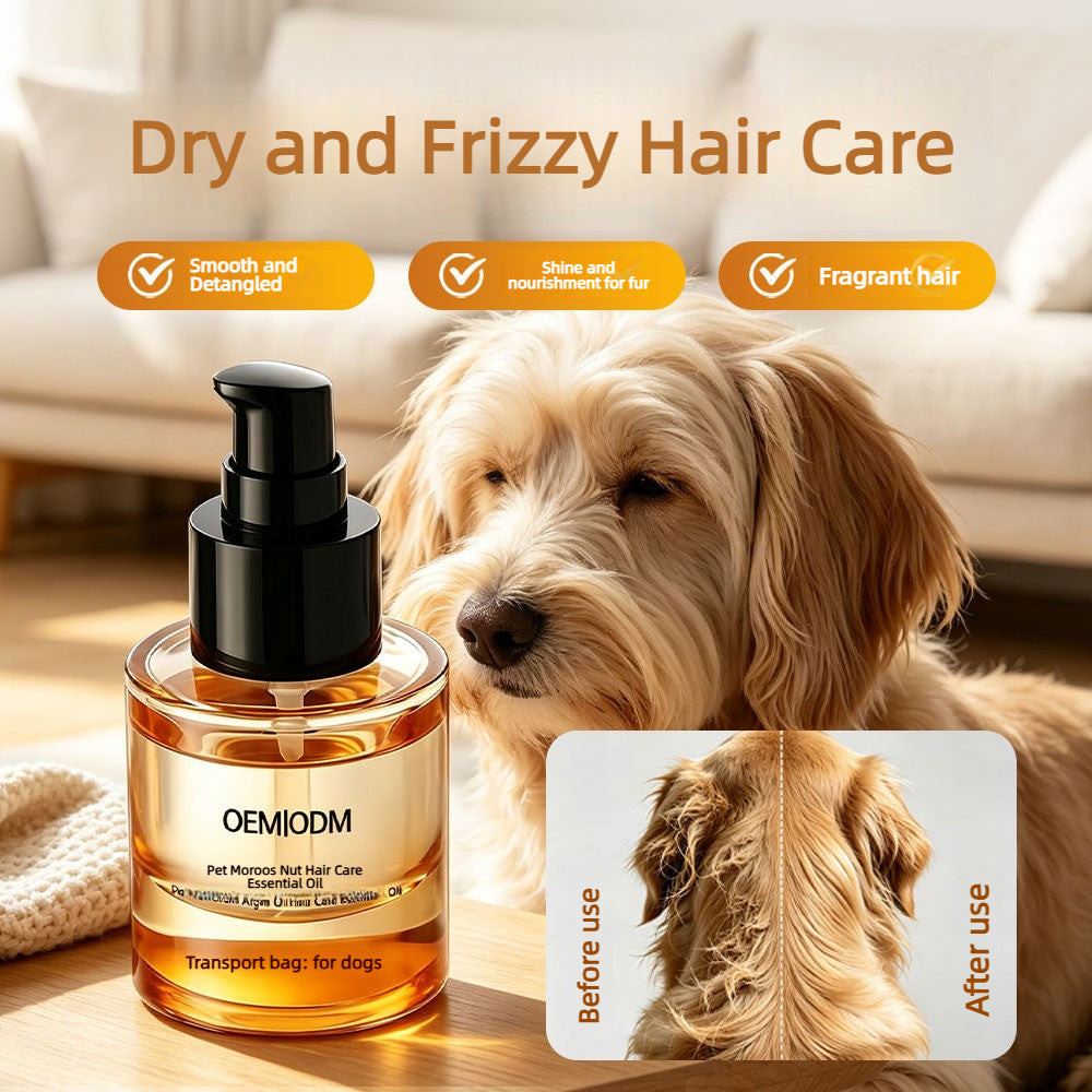 Argan Oil Pet Hair Care Oil OEM ODM