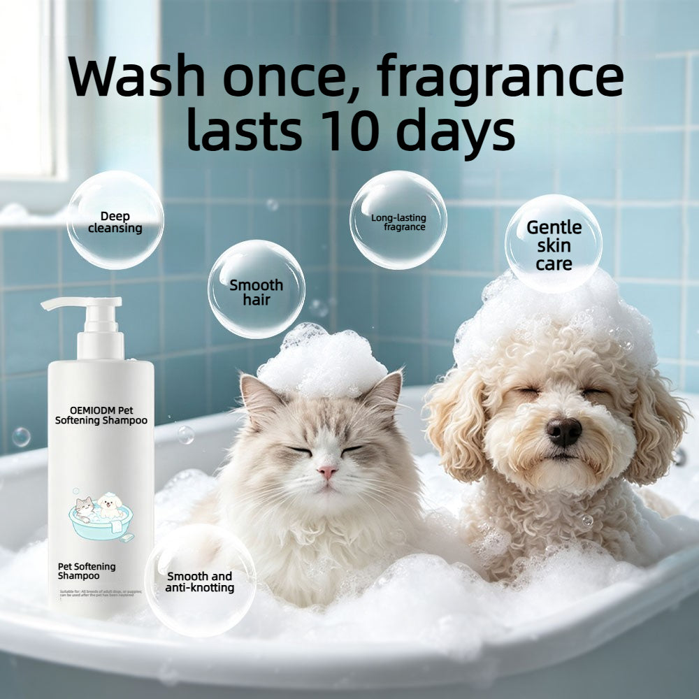 Softening Pet Shampoo OEM ODM