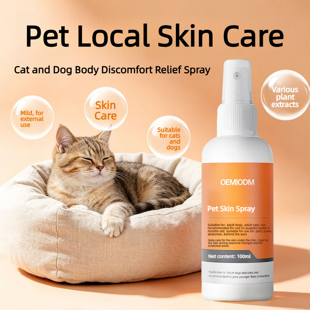 Pet Skin Care Spray OEM ODM