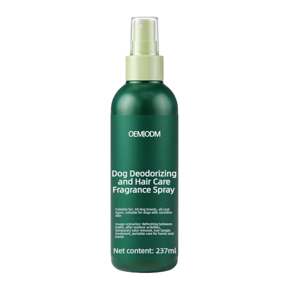 Dog Deodorizing Coat Fragrance Spray OEM ODM