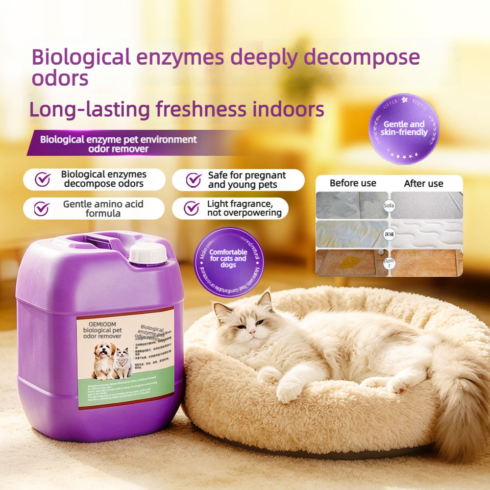 Bio‑Enzyme Pet Deodorant OEM ODM
