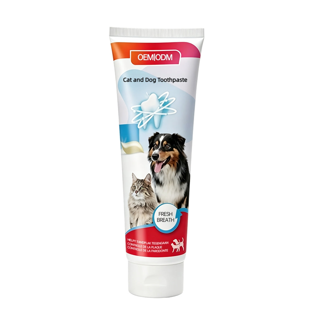 Dog & Cat Dental Enzyme Toothpaste OEM ODM