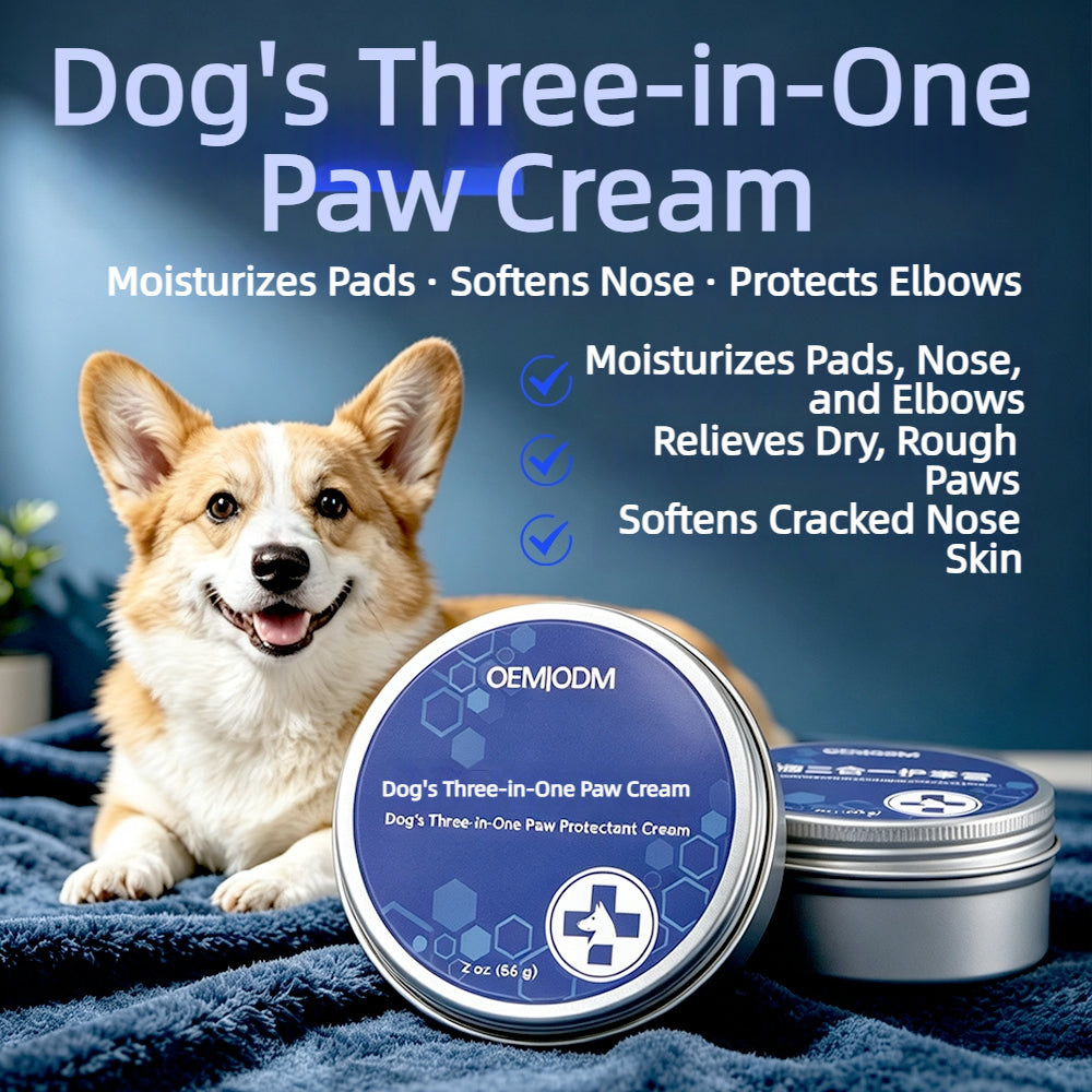 Dog 3‑In‑1 Paw Balm OEM ODM