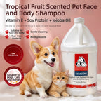 Tropical Fruit Fragrance Pet Face And Body Shampoo OEM ODM