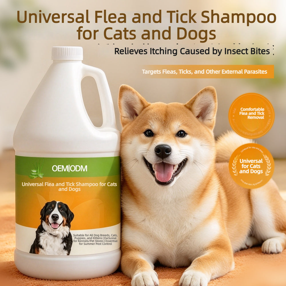 Sulfur Tar Pet Medicated Bath Lotion OEM ODM