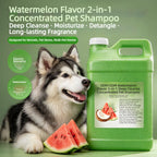 Watermelon Scented 2-in-1 Deep Clean Concentrated Pet Shampoo OEM ODM
