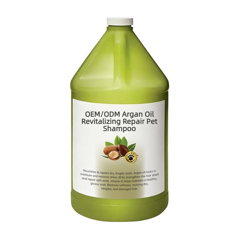 Argan Oil Revitalizing Repair Pet Shampoo OEM ODM