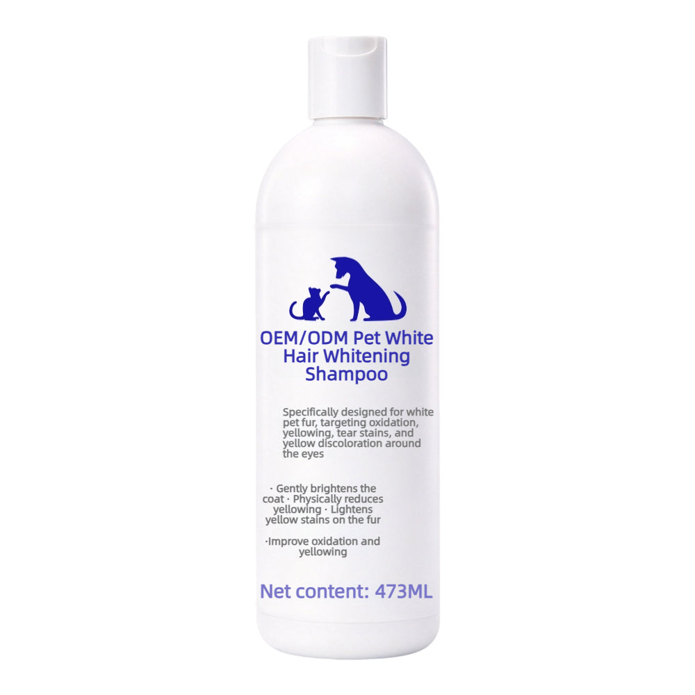 Whitening Shampoo for White Pet Fur OEM ODM