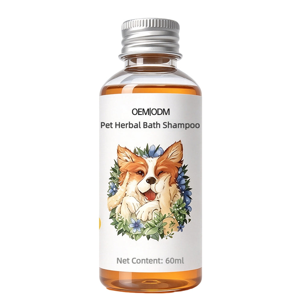 Herbal Medicated Pet Shampoo OEM ODM