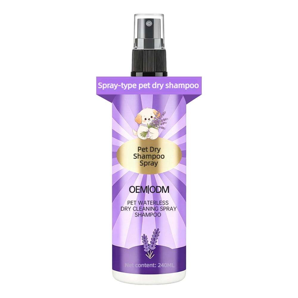 Waterless Dry Pet Shampoo Spray OEM ODM