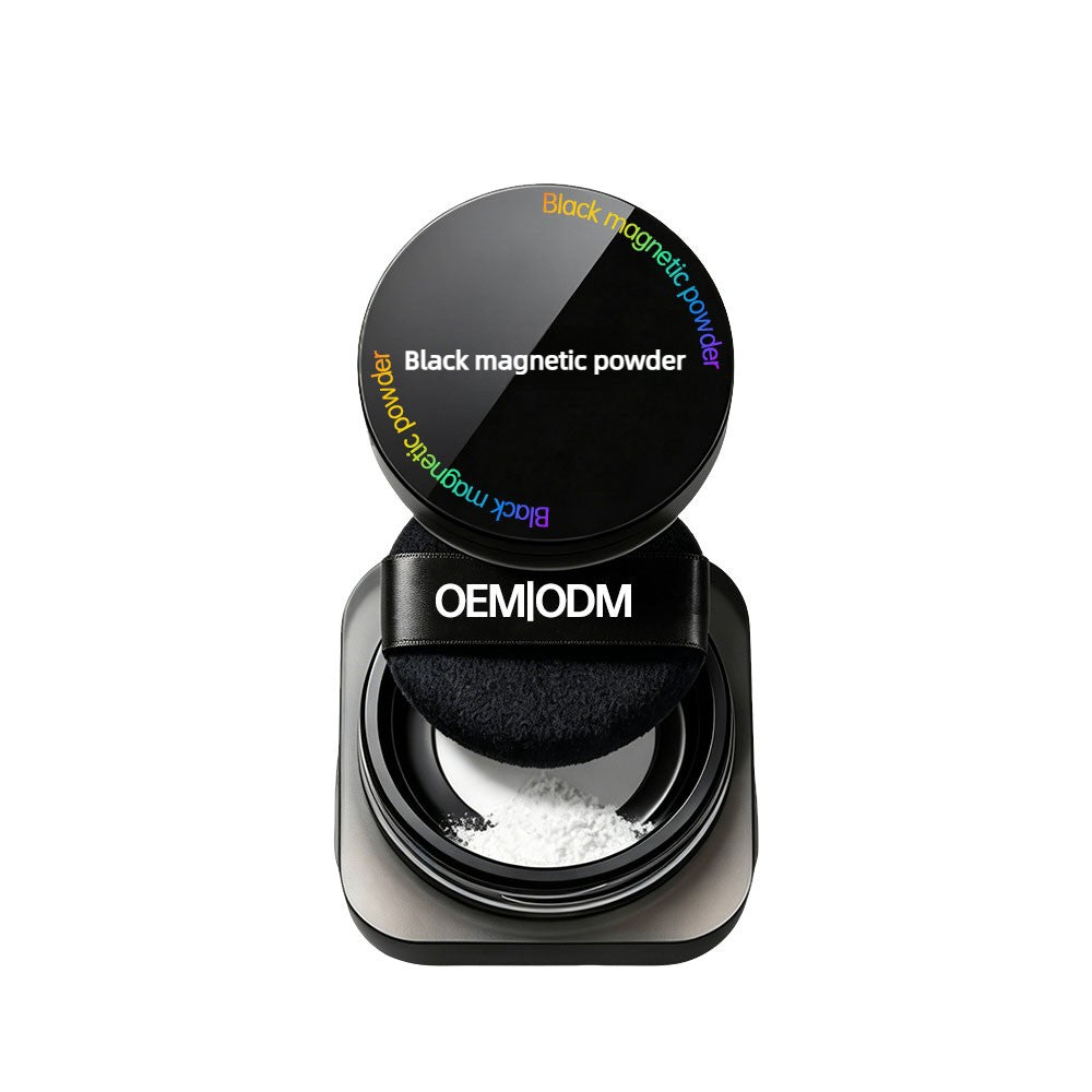 Black Magnetic Oil-control Setting Loose Powder OEM ODM