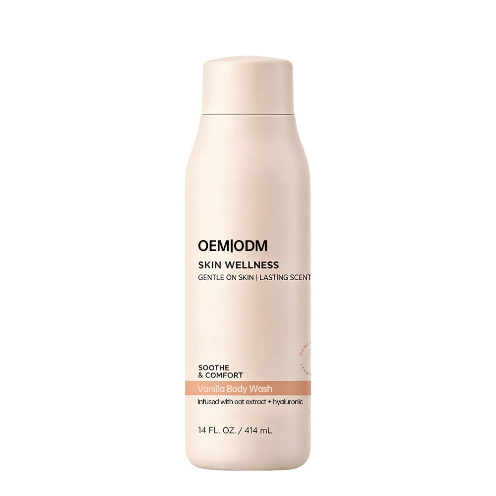 Oat Hyaluronic Vanilla Body Wash OEM ODM
