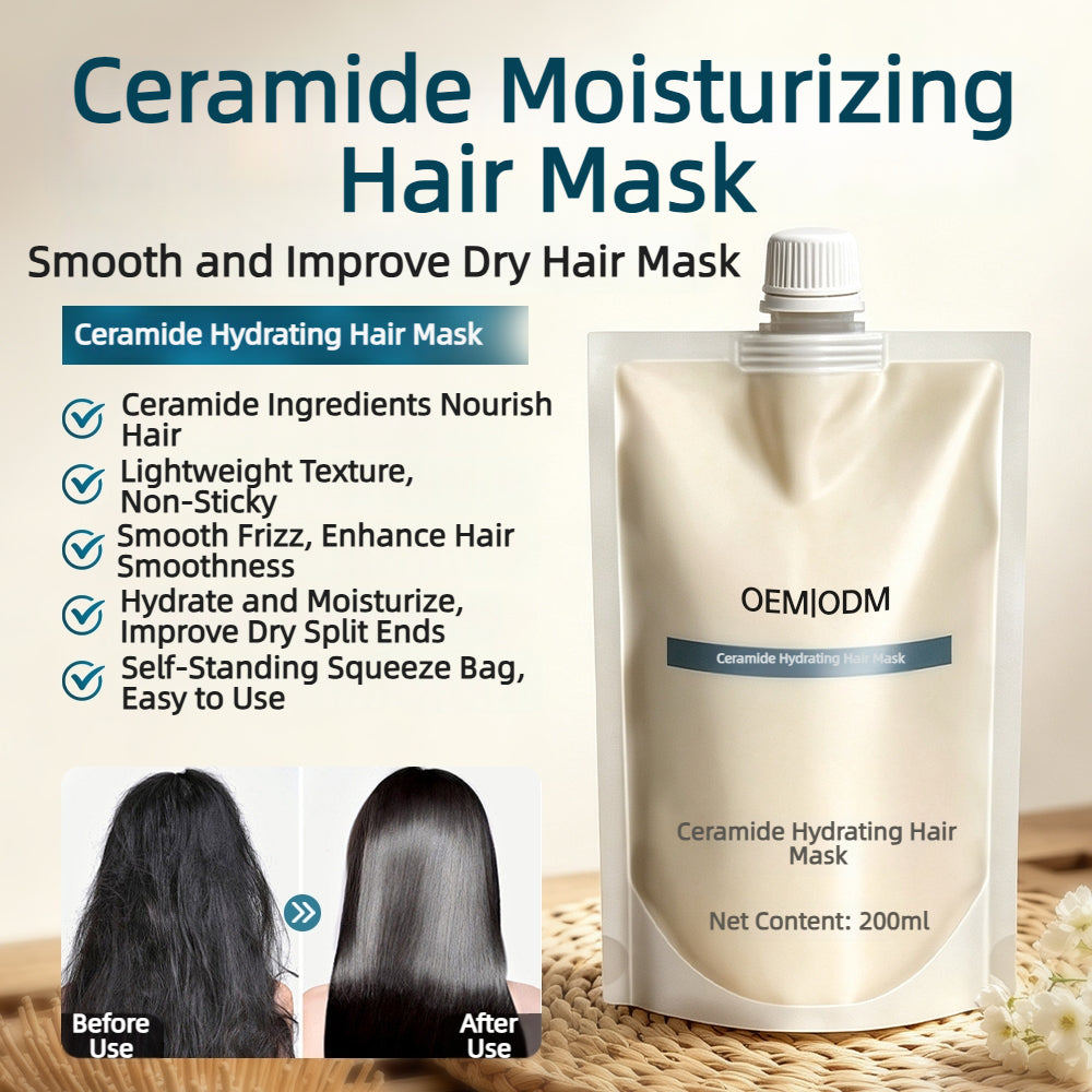 Ceramide Hydrating Hair Mask OEM ODM