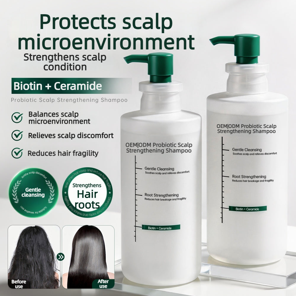 Probiotic Scalp Strengthening Shampoo OEM ODM