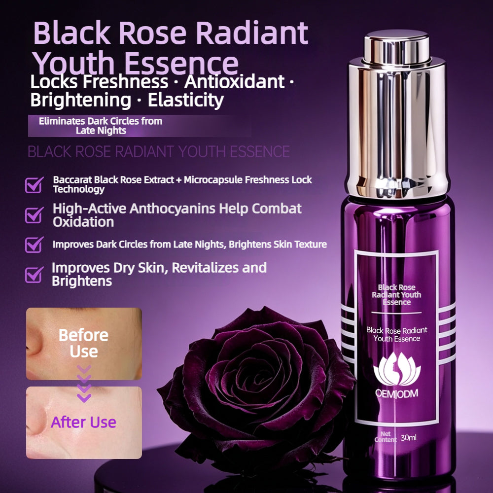 Black Rose Revitalizing Youth Serum OEM ODM
