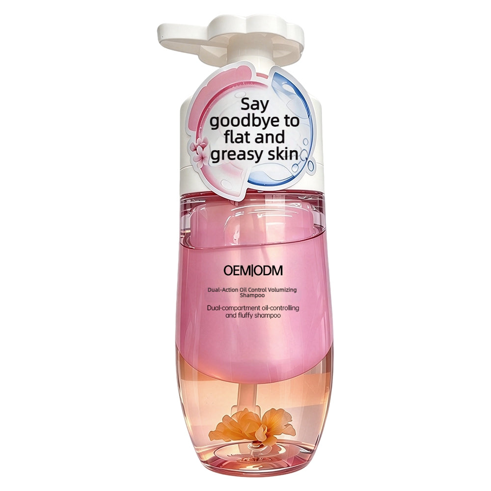 Dual-chamber Oil Control Fluffy Shampoo OEM ODM