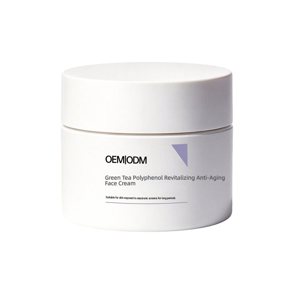 Green Tea Polyphenol Anti-Aging Face Cream OEM ODM